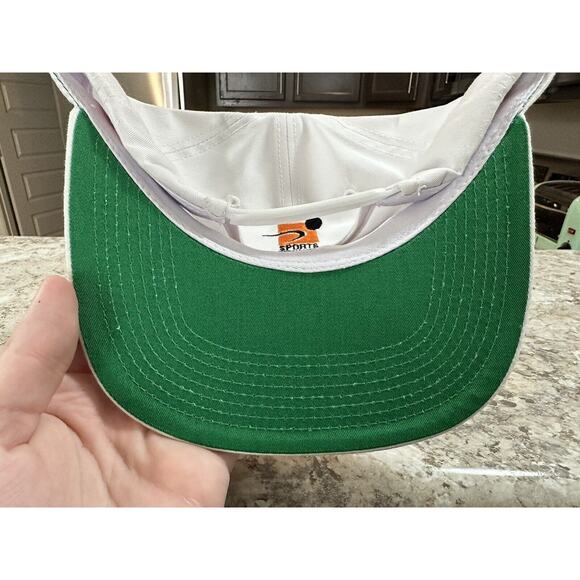 Vintage Tennessee Volunteers Vols Sports Specialities Script Hat White NWOT - Picture 6 of 10